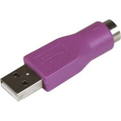 Adapter USB StarTech USB - PS/2 Fioletowy  (GC46MFKEY)