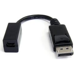 Adapter AV StarTech DisplayPort Mini - DisplayPort czarny (DP2MDPMF6IN)