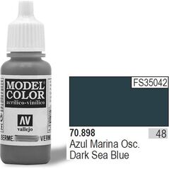 Vallejo Farba Nr48 Dark Sea Blue 17ml - 70898
