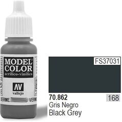 Vallejo Farba Nr168 Black Grey 17ml - 70862