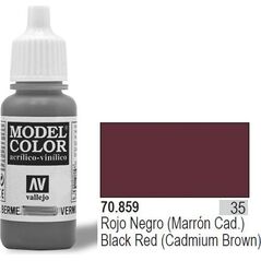Vallejo Farba Nr35 Black Red Matt 17ml - 70859