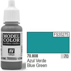 Vallejo Farba Nr70 Green Blue Matt 17ml - 70808
