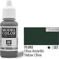 Vallejo Farba Nr87 Yellow Olive 17ml - 70892