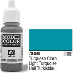 Vallejo Farba Nr68 Light Turquoise 17ml - 70840