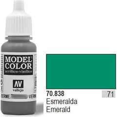 Vallejo Farba Nr71 Emerald Matt 17ml - 70838