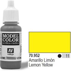 Vallejo Farba Nr11 Lemon Yellow 17ml - 70952