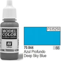 Vallejo Farba Nr66 Deep Sky Blue 17ml - 70844