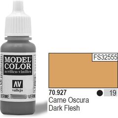 Vallejo Farba Nr19 Dark Flesh Matt 17ml - 70927