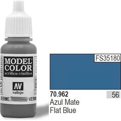 Vallejo VALLEJO Farba Nr56 Flat Blue Matt 17ml - 70962