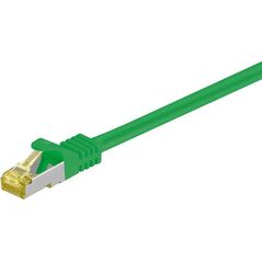 Goobay Patchcord S/FTP, Cat7, PIMF, 0.5m, zielony (91577)