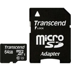 Karta Transcend MicroSDXC 64 GB Class 10 UHS-I  (TS64GUSDXC10)