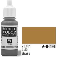 Vallejo Farba Nr174 Brass Mettalic 17ml (70801)