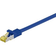 Patchcord S/FTP, Cat7, 2m, niebieski (91601)