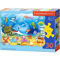 Castorland 30 elementów Delfin i przyjaciele