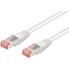 Patchcord S/FTP, Cat6, 5m biały