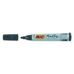 Bic MARKER PERMANENTNY BIC MARKING 2000 ZIELONY OKRĄGŁA KOŃCÓWKA PUDEŁKO 12 SZT - 820912