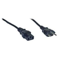 Kabel zasilający InLine 3pin-IEC C13 1.8m czarny (16652C)