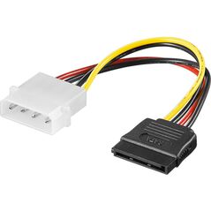 Molex - SATA, 0.17m, Wielokolorowy (93634)