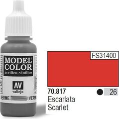 Vallejo Farba Nr26 Scarlet Matt 17ml