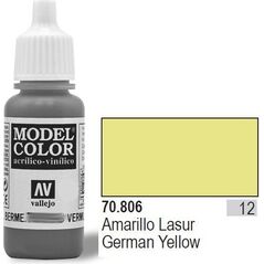 Vallejo Farba Nr12 Lazur Yellow 17ml