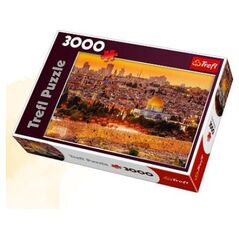 Trefl PUZZLE 3000EL DACHY JEROZOLIMY PUD (33032)