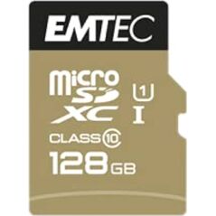 Karta Emtec Elite Gold MicroSDXC 128 GB Class 10 UHS-I/U1  (ECMSDM128GXC10GP)