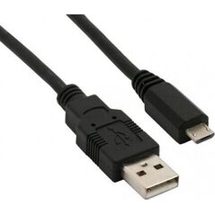 Kabel USB InLine USB-A - microUSB 5 m Czarny (31750)