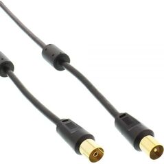 Kabel InLine Antenowy 20m czarny (69420P)