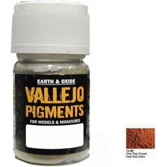 Vallejo Pigment Dark Red Ocre 73107
