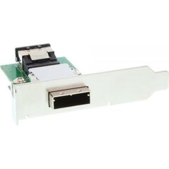 InLine SAS Low Profile Adapter Bracket external SFF-8088 - wewnętrzny SFF-8087 (27650)