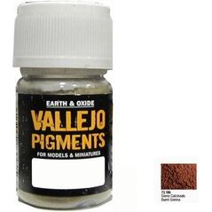 Vallejo Pigment Burnt Siena 73106