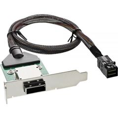 InLine SAS HD Low Profile Adapter Bracket zewn. SFF-8088 - wewn. SFF-8643 0.5m (27656A)