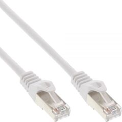 InLine Patchcord SF/UTP, Cat.5e, biały 15m (72515W)