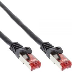 InLine Patchord Crosover S/FTP, Cat.6, czarny, 5m (73605X)