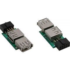 InLine USB A - 9 pin Czarny (33440I)