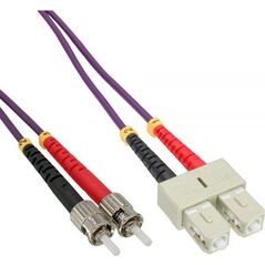 InLine Patchcord światłowodowy SC/ST, 50/125µm, OM4 3m (82503P)