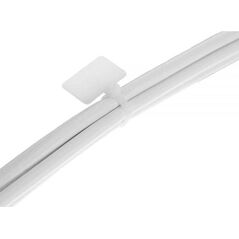 Organizer InLine Opaska zaciskowa Biały 100 sztuk  (59967H)