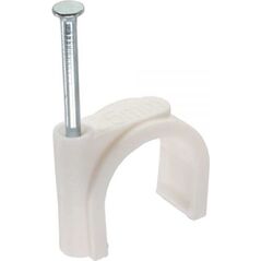 Organizer InLine Uchwyt montażowy Biały 50 sztuk  (44021B)