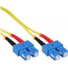 InLine Kabel światłowodowy Duplex, SC/SC, 9/125µm, OS1, 15m (82925D)