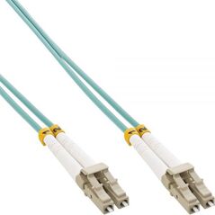InLine Patchcord światłowodowy LC/LC, 50/125µm, OM3 2m (88542O)