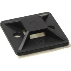 Organizer InLine Mocowanie opaski zaciskowej Czarny 10 sztuk  (59965J)