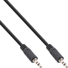 Kabel InLine Jack 3.5mm - Jack 3.5mm 3m czarny (99936A)