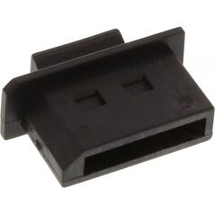 InLine Osłona przeciwkurzowa na gniazdo DisplayPort czarna 50 sztuk (59948H)