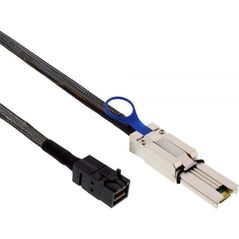InLine SFF 8643 - SFF 8088, 1m, Czarny (27636B)