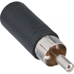 Adapter AV InLine Jack 3.5mm - RCA (Cinch) czarny (99325)