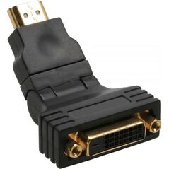 Adapter AV InLine HDMI - DVI-D czarny (17670W)