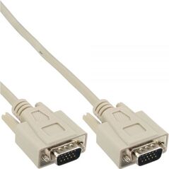 Kabel InLine D-Sub (VGA) - D-Sub (VGA) 1m biały (17712C)