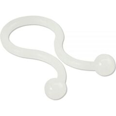 Organizer InLine Linka zaciskowa Biały 10 sztuk  (59966E)