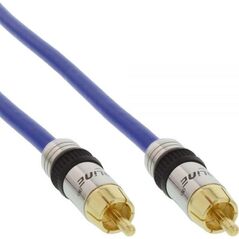 Kabel Intos RCA (Cinch) - RCA (Cinch) 1m niebieski (89401P)