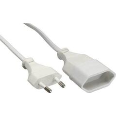 InLine Euro Typ C Plug Power przedłużacz męski - żeński (16685W)